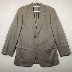 Vintage Paul Stuart Stuart II Sport Coat Men’s 40R Wool Silk Blazer Made in Cana